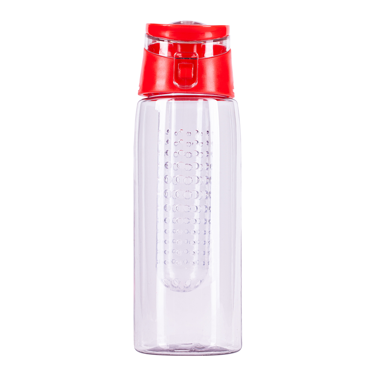 R08313.08 - 700 ml Frutello water bottle, red/colorless 