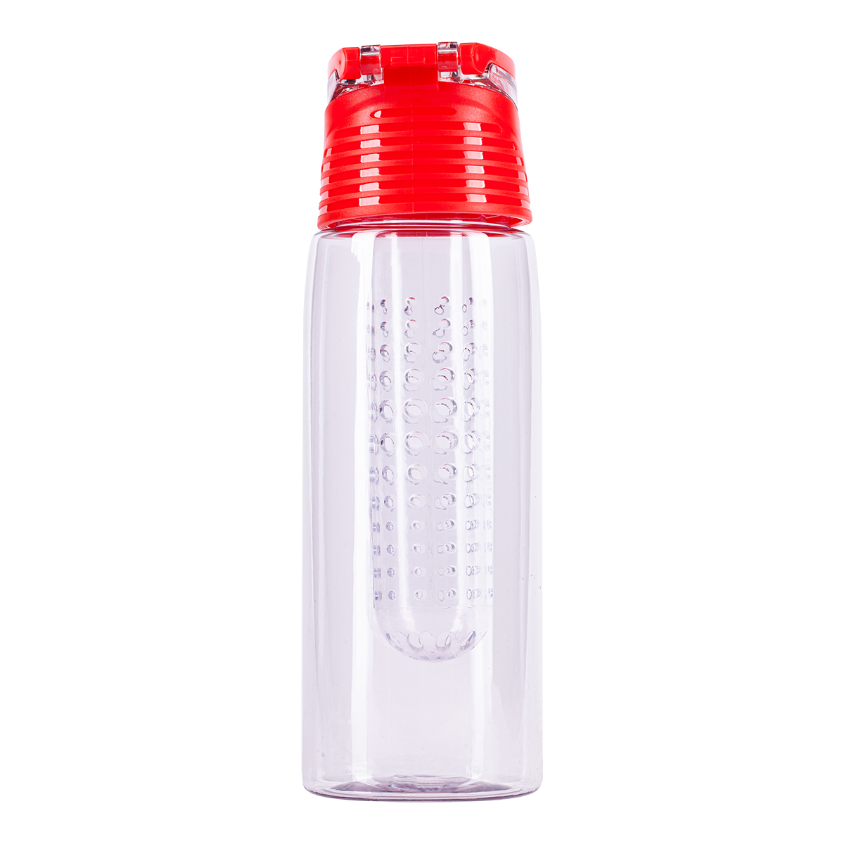 R08313.08 - 700 ml Frutello water bottle, red/colorless 