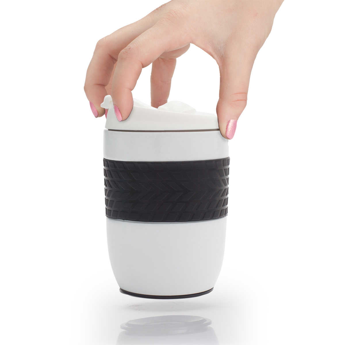 R08317.06 - 200 ml Offroader thermal mug, white 