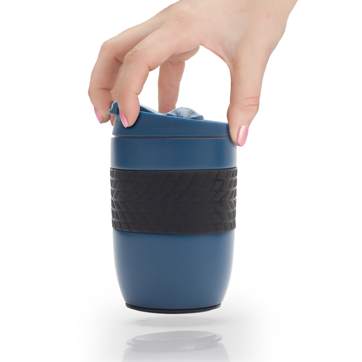 R08317.42 - 200 ml Offroader thermal mug, dark blue 