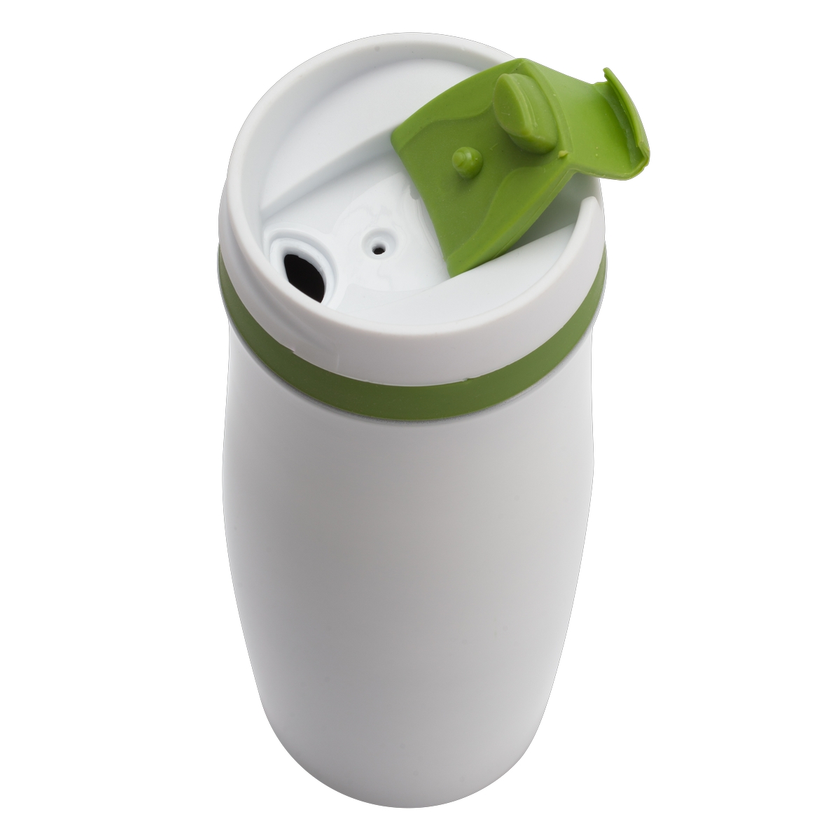 R08336.05 - 390 ml Viki thermal mug, green/white 
