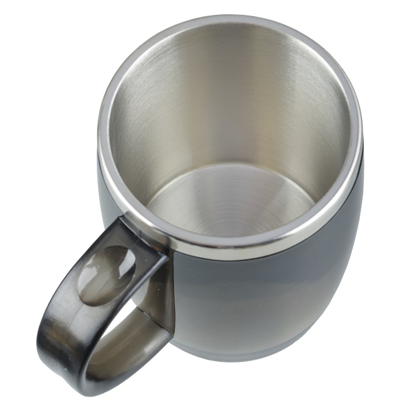 R08368.41 - 400ml Barrel thermal mug, graphite 