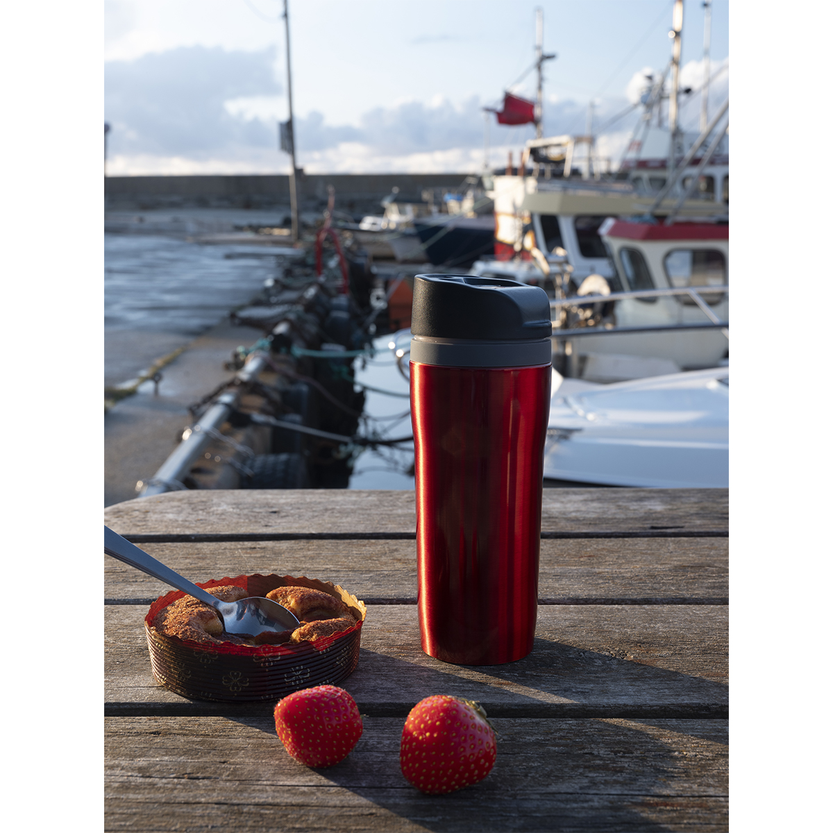 R08394.82 - 350 ml Winnipeg thermal mug, maroon 