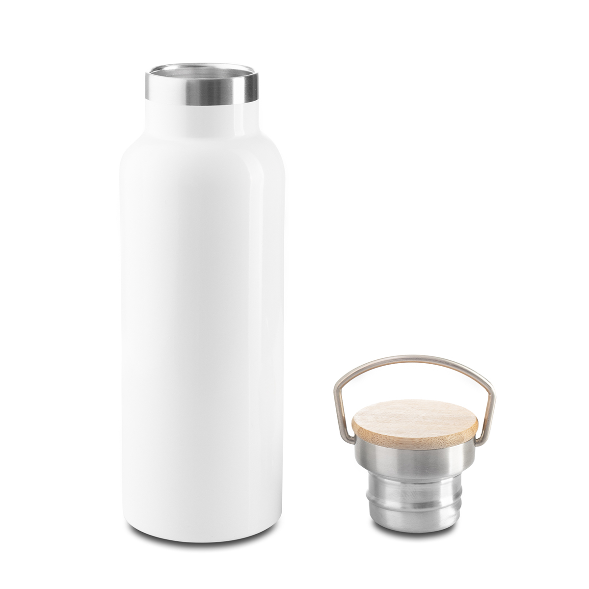 R08412.06 - 500 ml Malmo thermal bottle, white 
