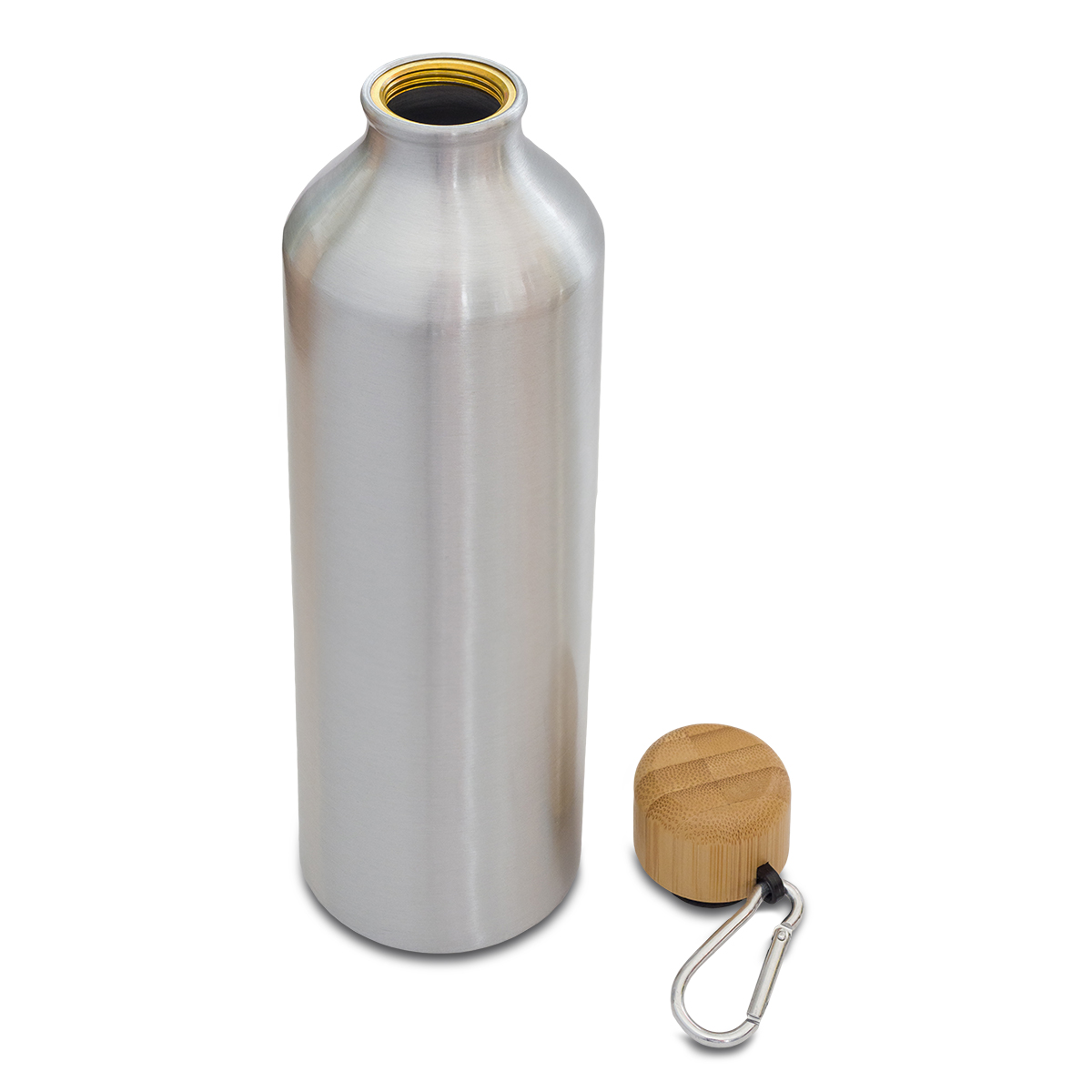 R08415.01 - 800 ml Luqa aluminium bottle, silver 
