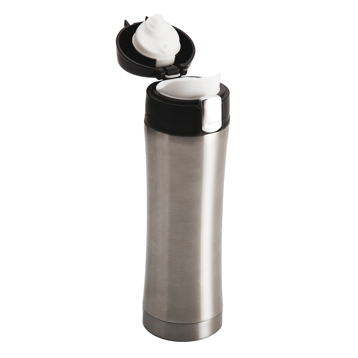 R08424.01 - 400 ml Secure thermal mug, silver 
