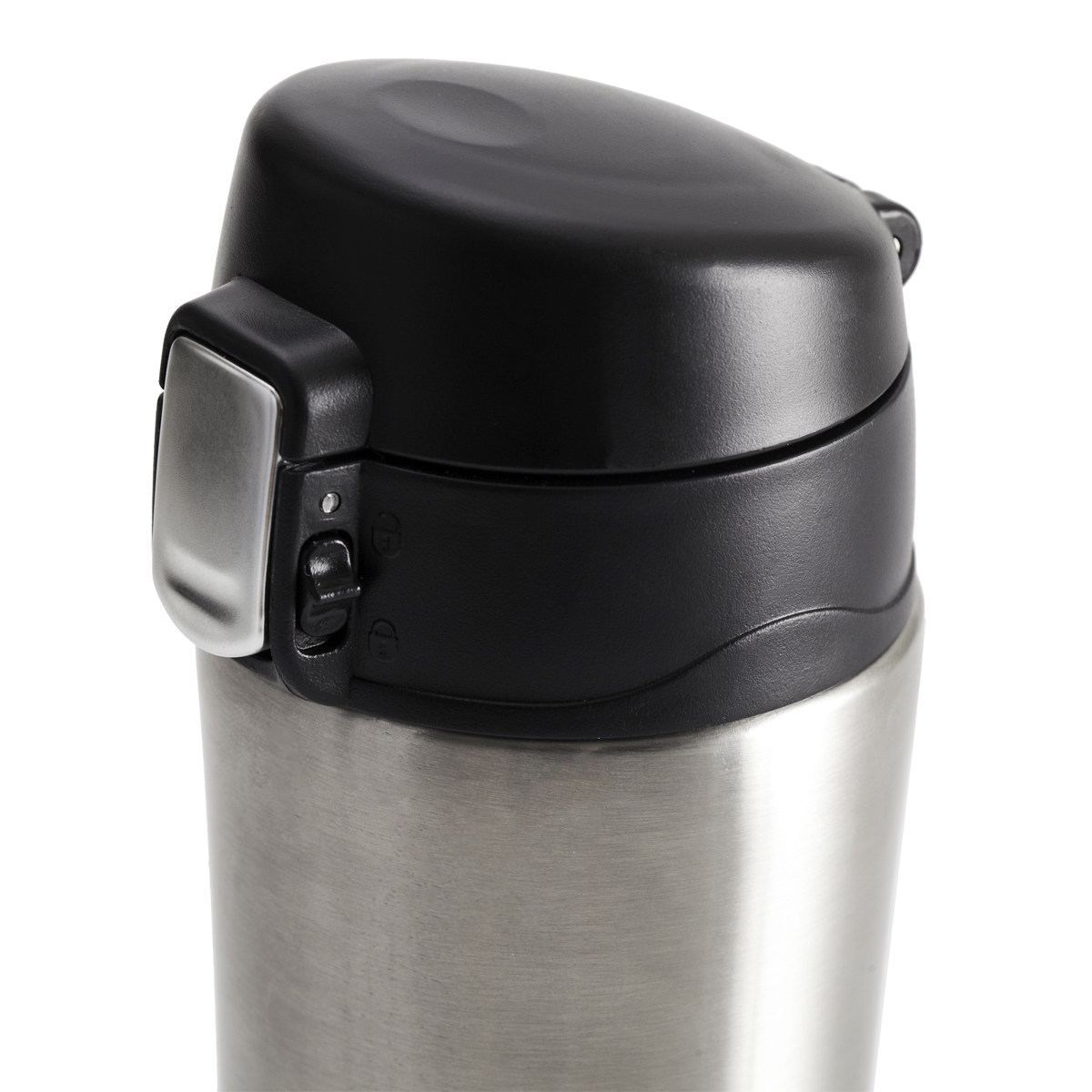 R08424.01 - 400 ml Secure thermal mug, silver 