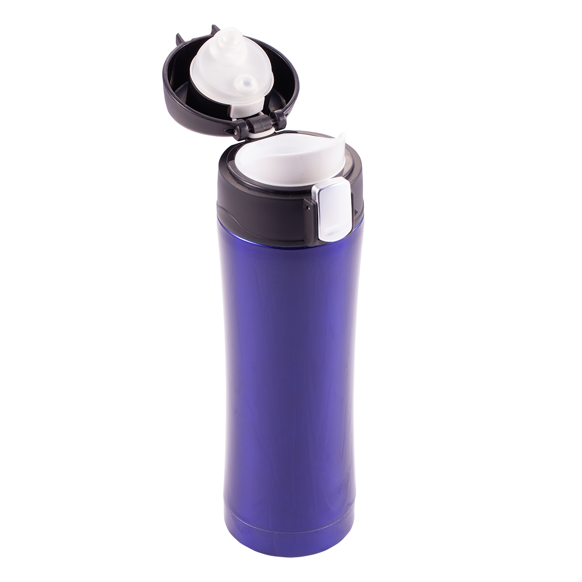 R08424.04 - 400 ml Secure thermal mug, blue 