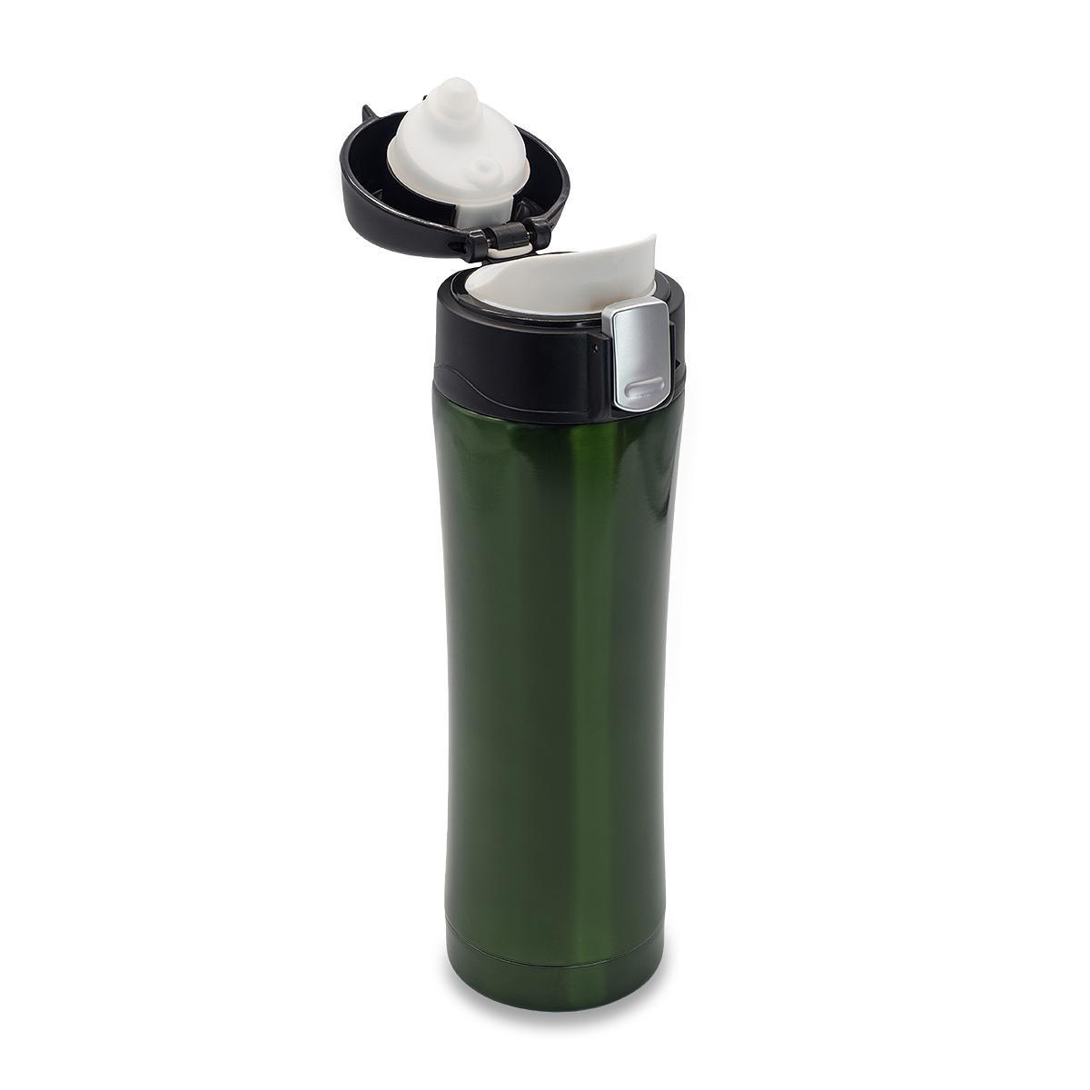 R08424.51 - 400 ml Secure thermal mug, dark green