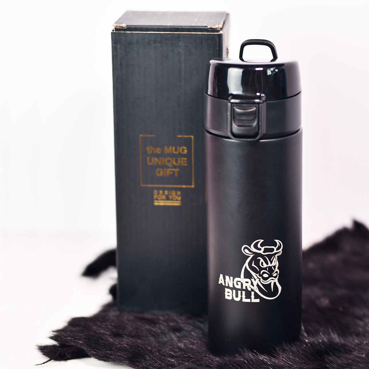 R08425.02.O - 500 ml Oslo thermal flask, black 
