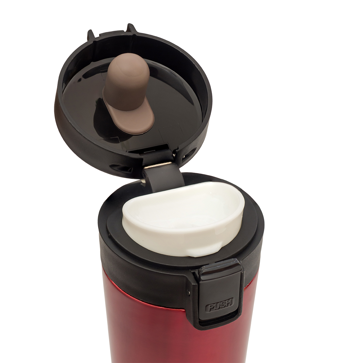 R08428.08 - 350 ml Casper thermal mug, red 