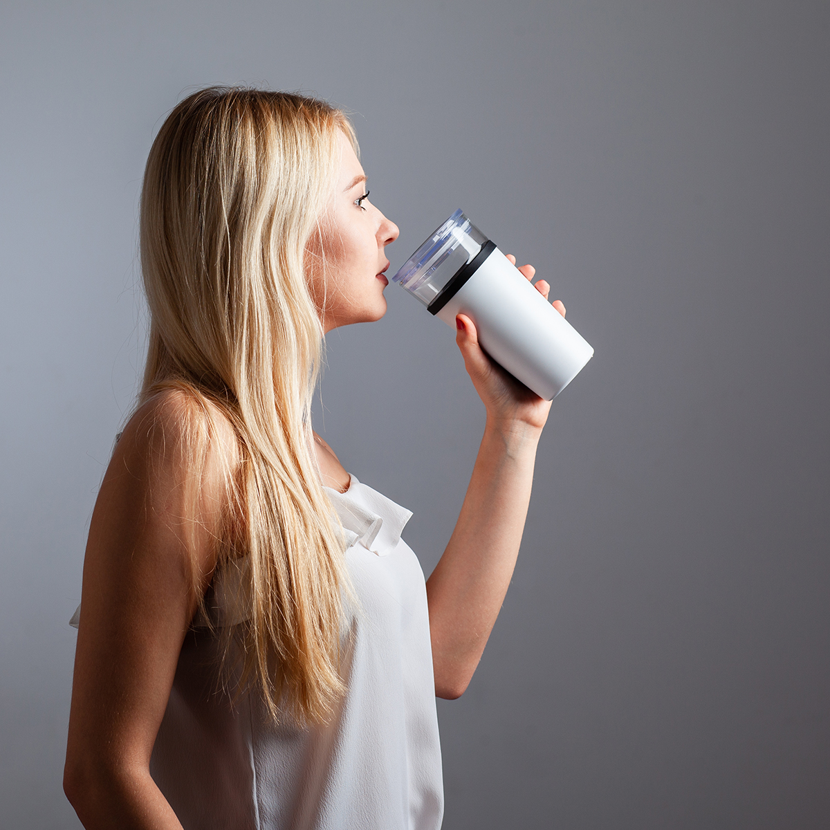 R08431.06 - 400 ml Alpena glass mug, white 