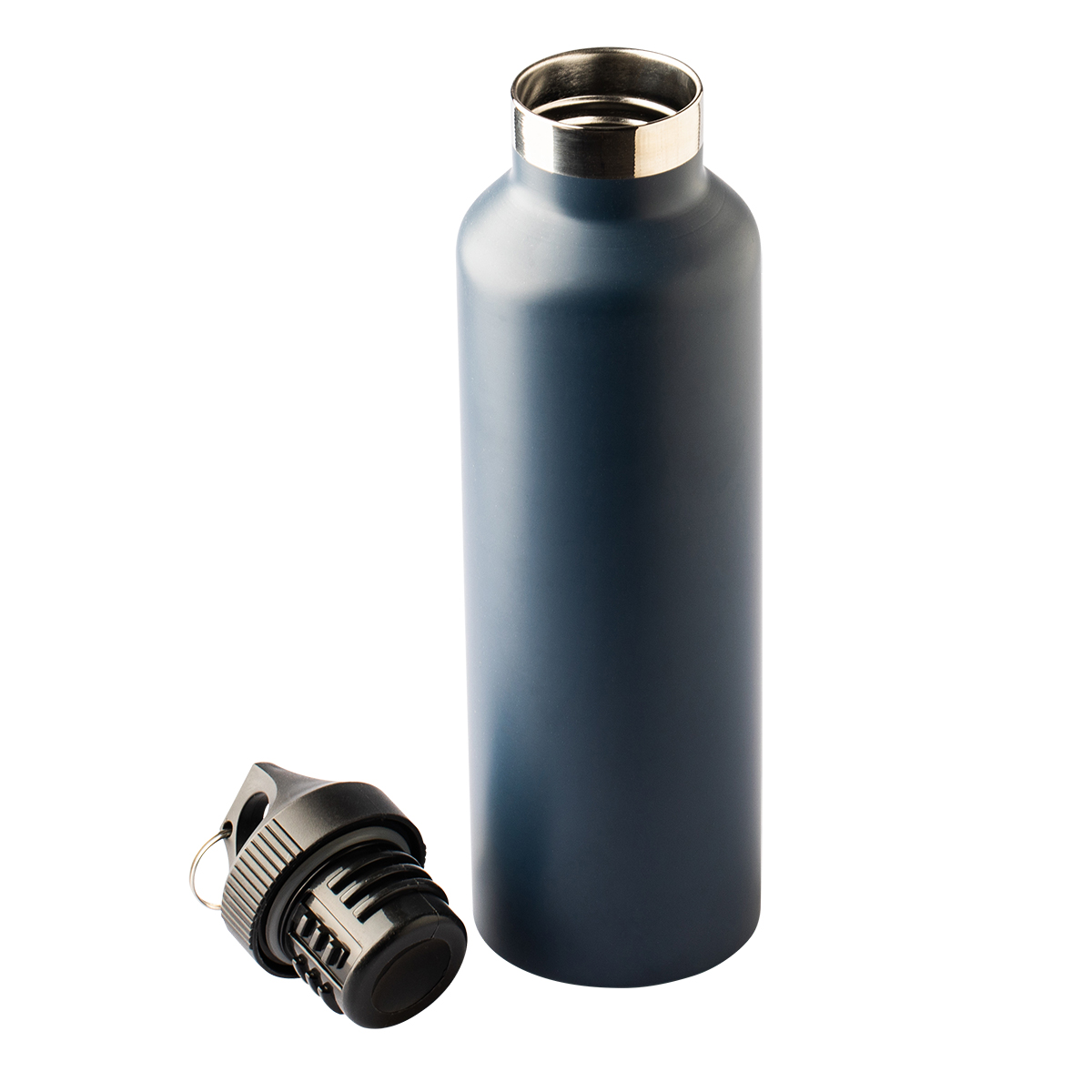 R08435.42 - 800 ml Moncton thermal bottle, dark blue 