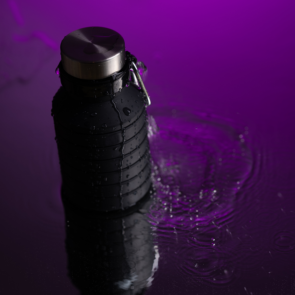 R08436.02 - 550 ml Makalu sports water bottle, black 