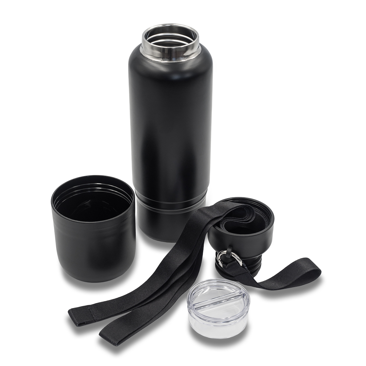 R08437.02 - 500 ml Multina Multifunctional thermal bottle, black 