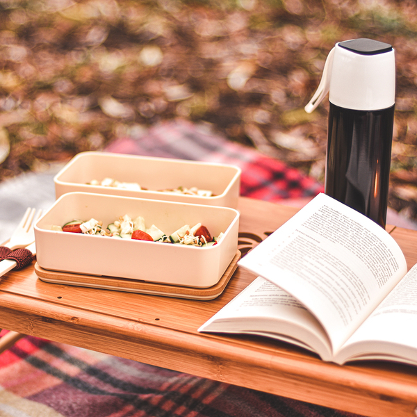 R08439.13 - Machico double lunch box, beige 