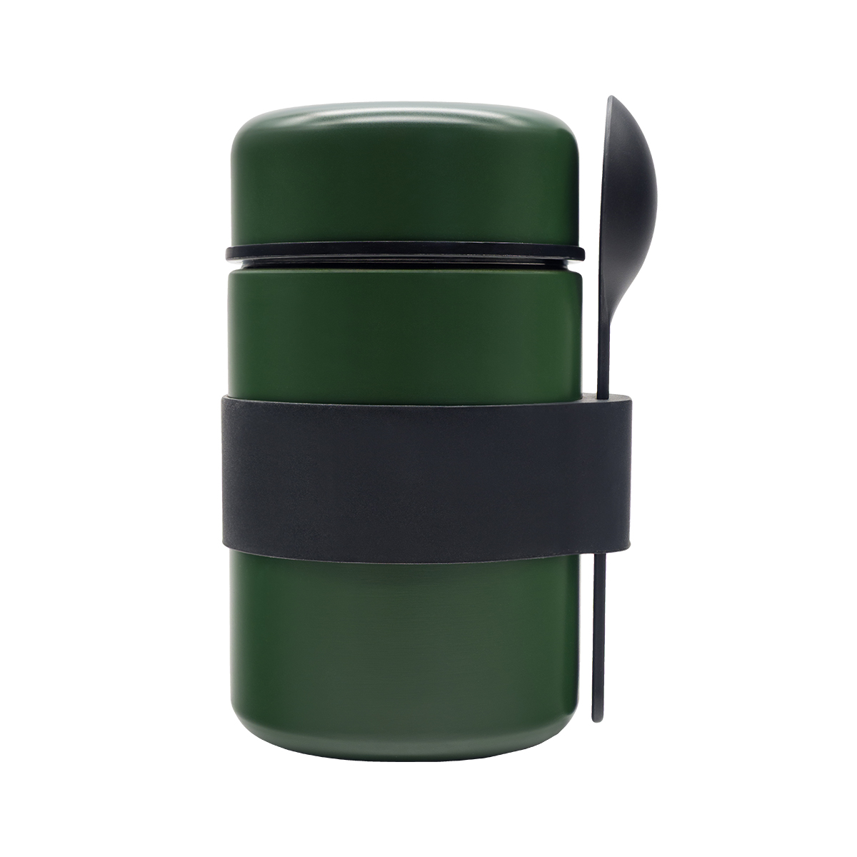 R08461.51 - 460 ml Vajxo vacuum container, dark green 