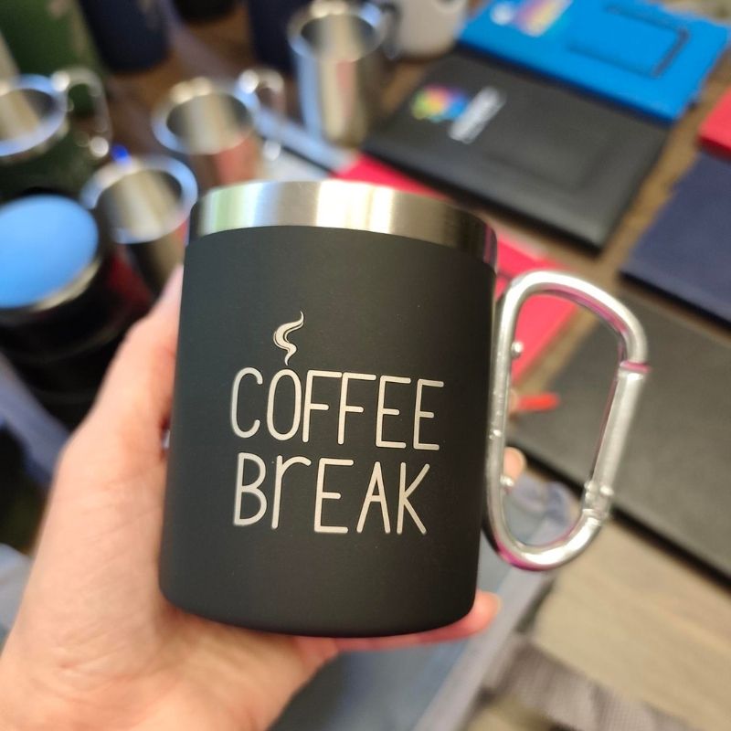 R08463.02 - 300 ml Magaro steel mug, black 