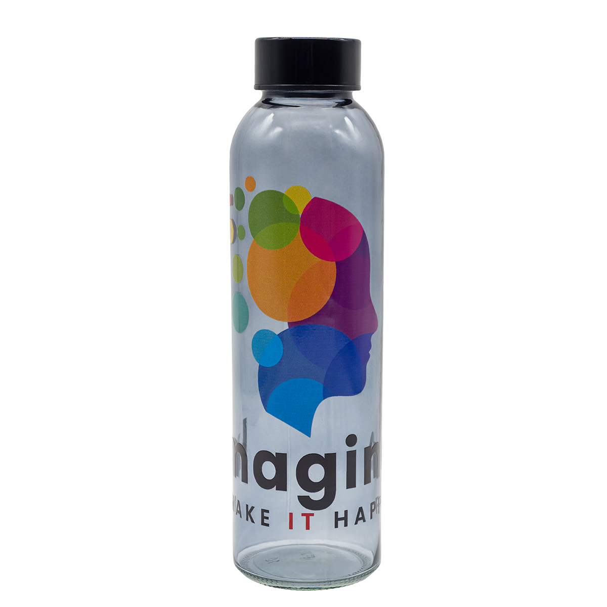 R08475.02 - 500 ml Onyx glass bottle, black 