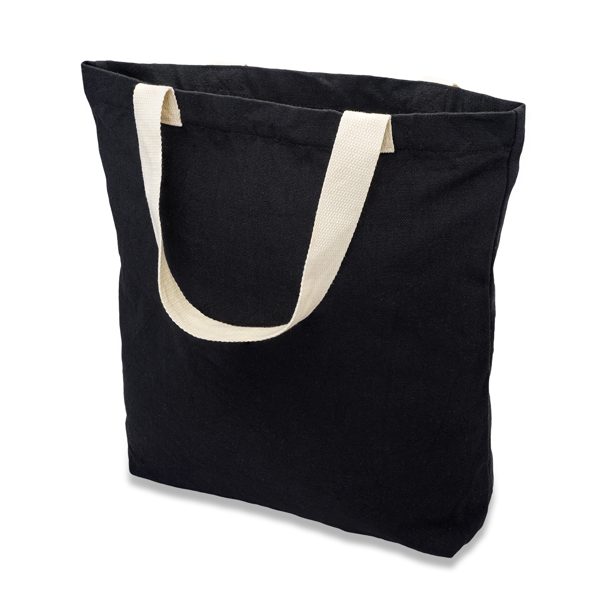 R08483.02 - Batley 340 g/m2 cotton bag, black 