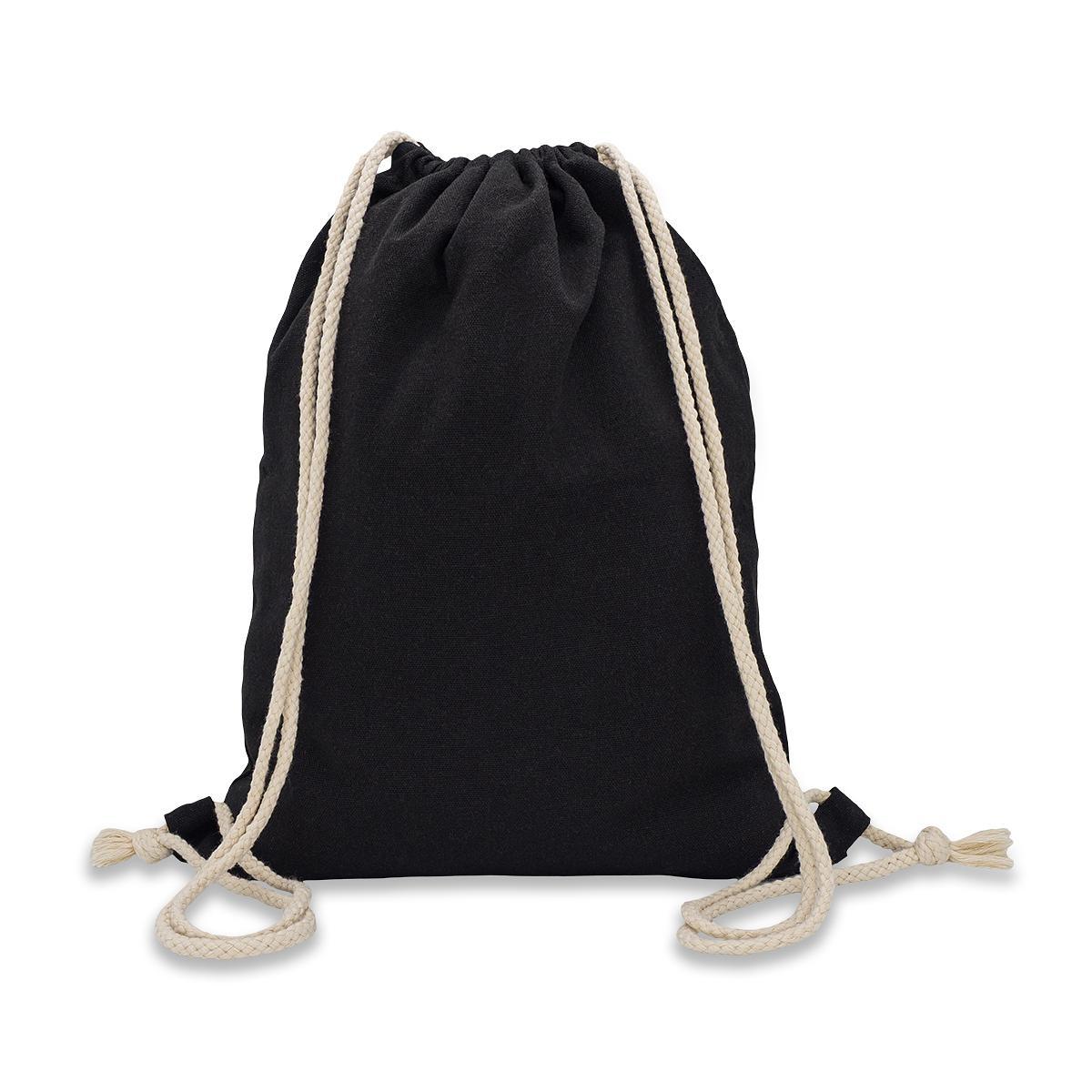 R08484.02 - Preston 340 g/m2 cotton backpack, black