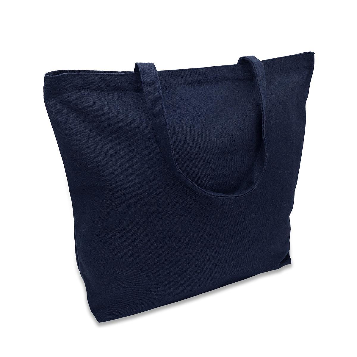 R08487.42 - Kinia 340g/m2 cotton bag, dark blue