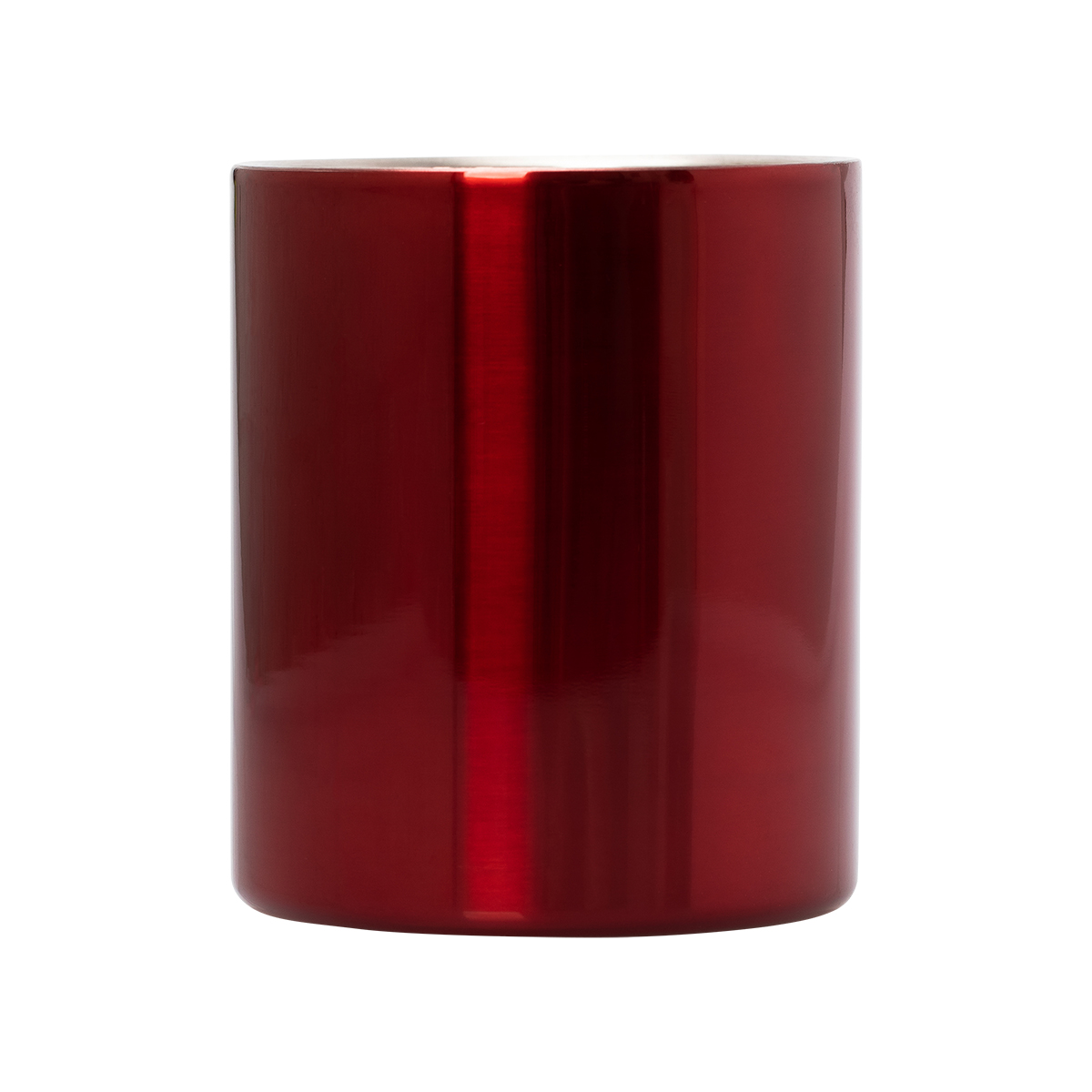 R08490.08 - 240 ml Stalwart stainless steel mug, red 