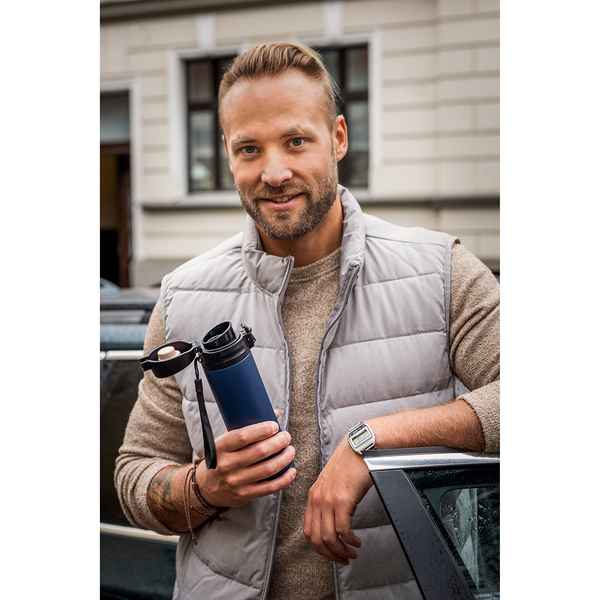 R08499.42 - 400 ml Olten thermal mug, dark blue
