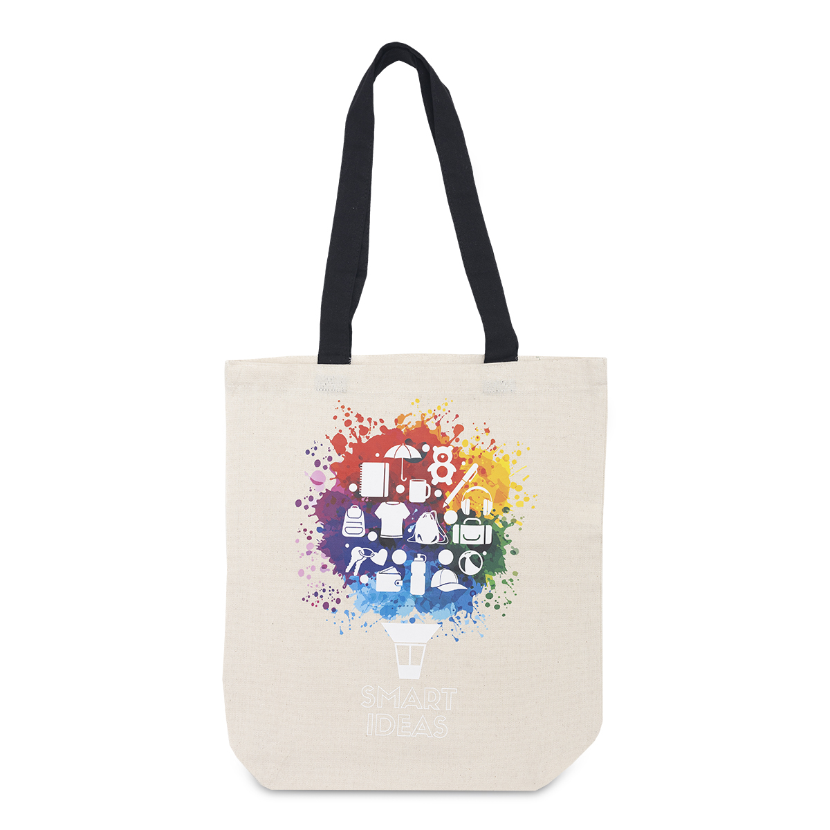 R08504.02 - Eco-Mate cotton bag, black 