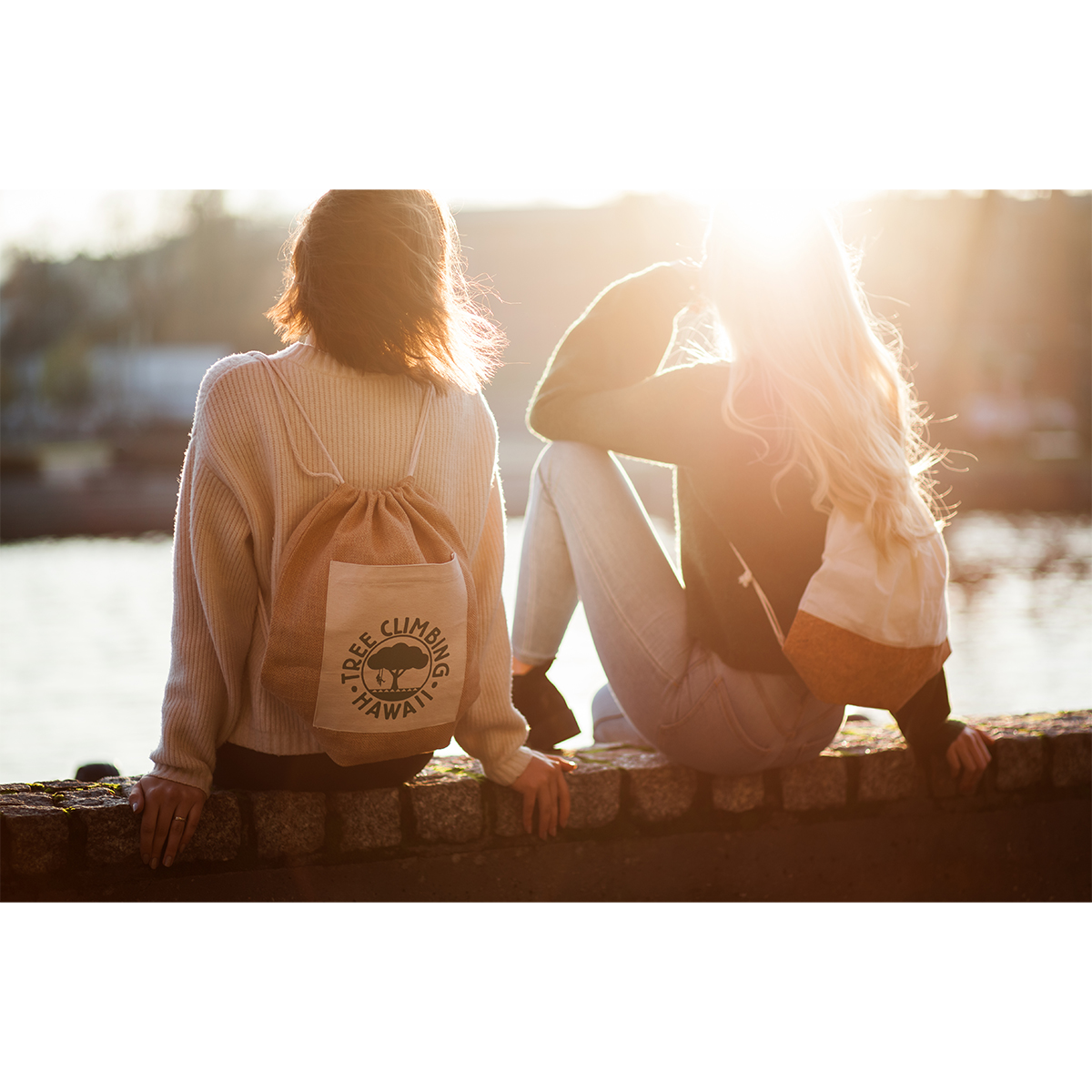 R08505.10 - Eco-Pure jute backpack, brown 