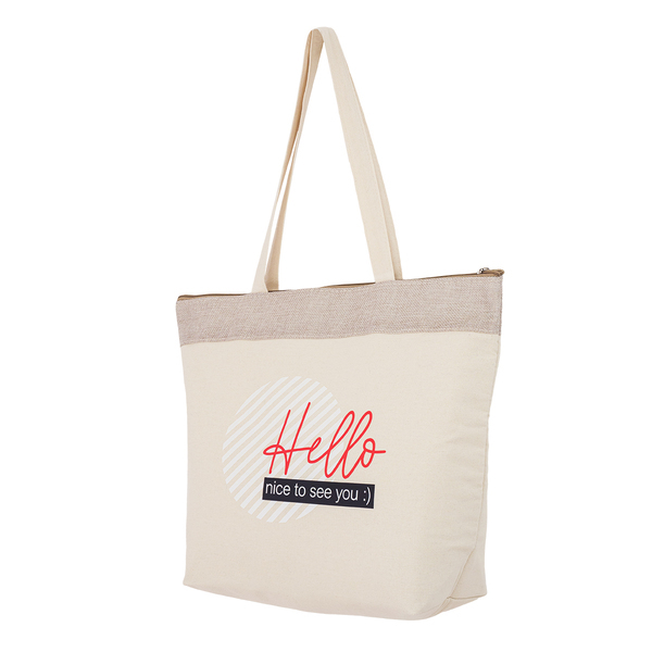 R08510.13 - Patna insulated shopping bag, beige 