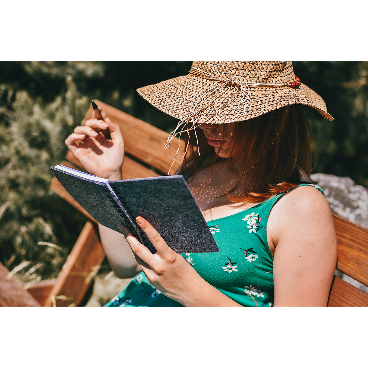 R08612 - Felt Now notepad, grey 