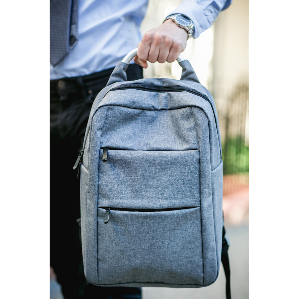R08644.21 - Austere city backpack, grey 