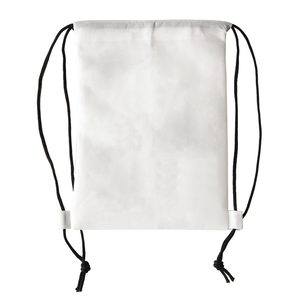 R08690.06 - White Line backpack with crayons, white 