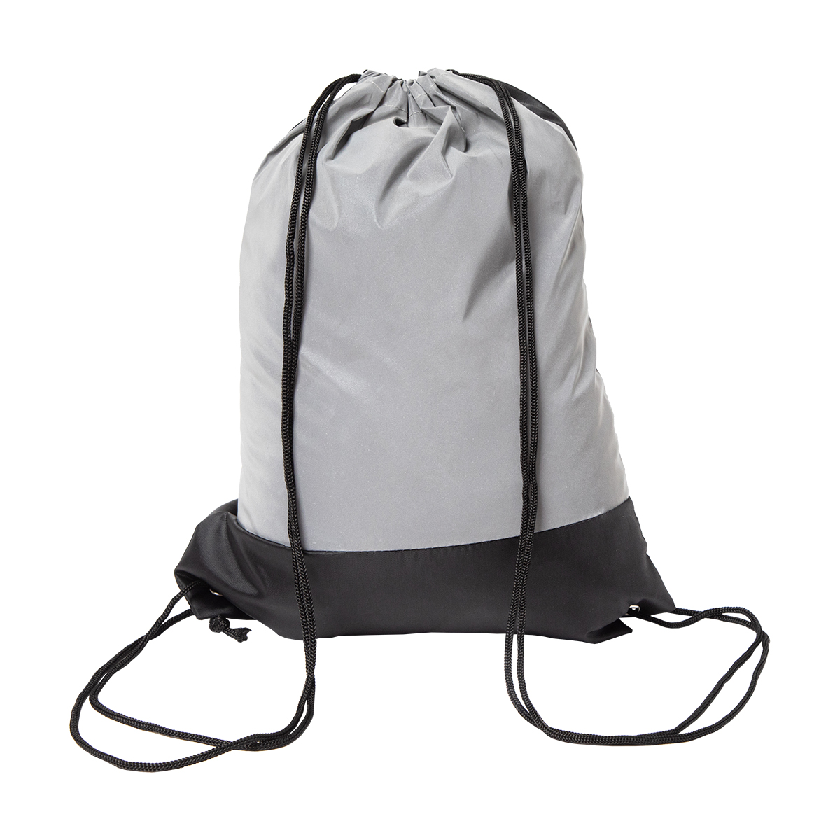 R08703.01 - Flash drawstring backpack, silver 