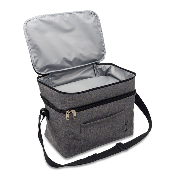 R08761.21 - Gabri RPET insulated lunch bag, grey 