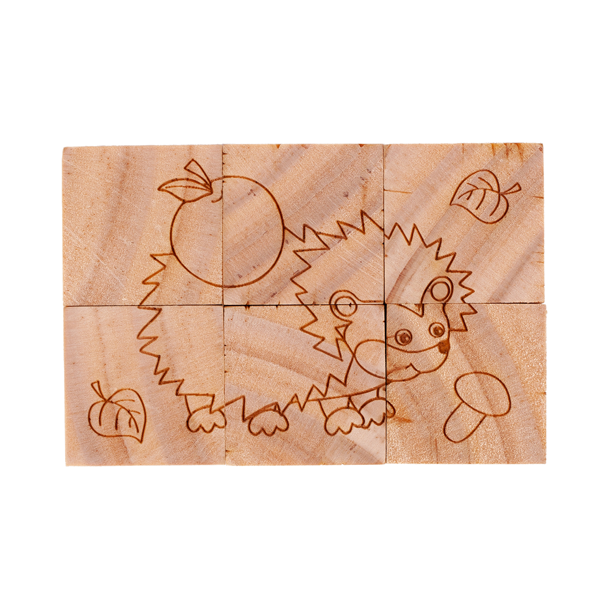 R08834.13 - Animal World wooden blocks, beige 