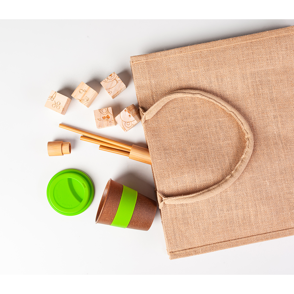 R08834.13 - Animal World wooden blocks, beige 