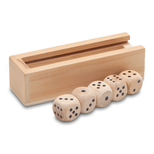 R08837.10 - Roll-it dice, brown 