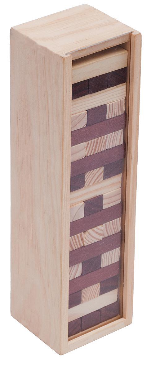 R08844 - Tower wooden game, brown