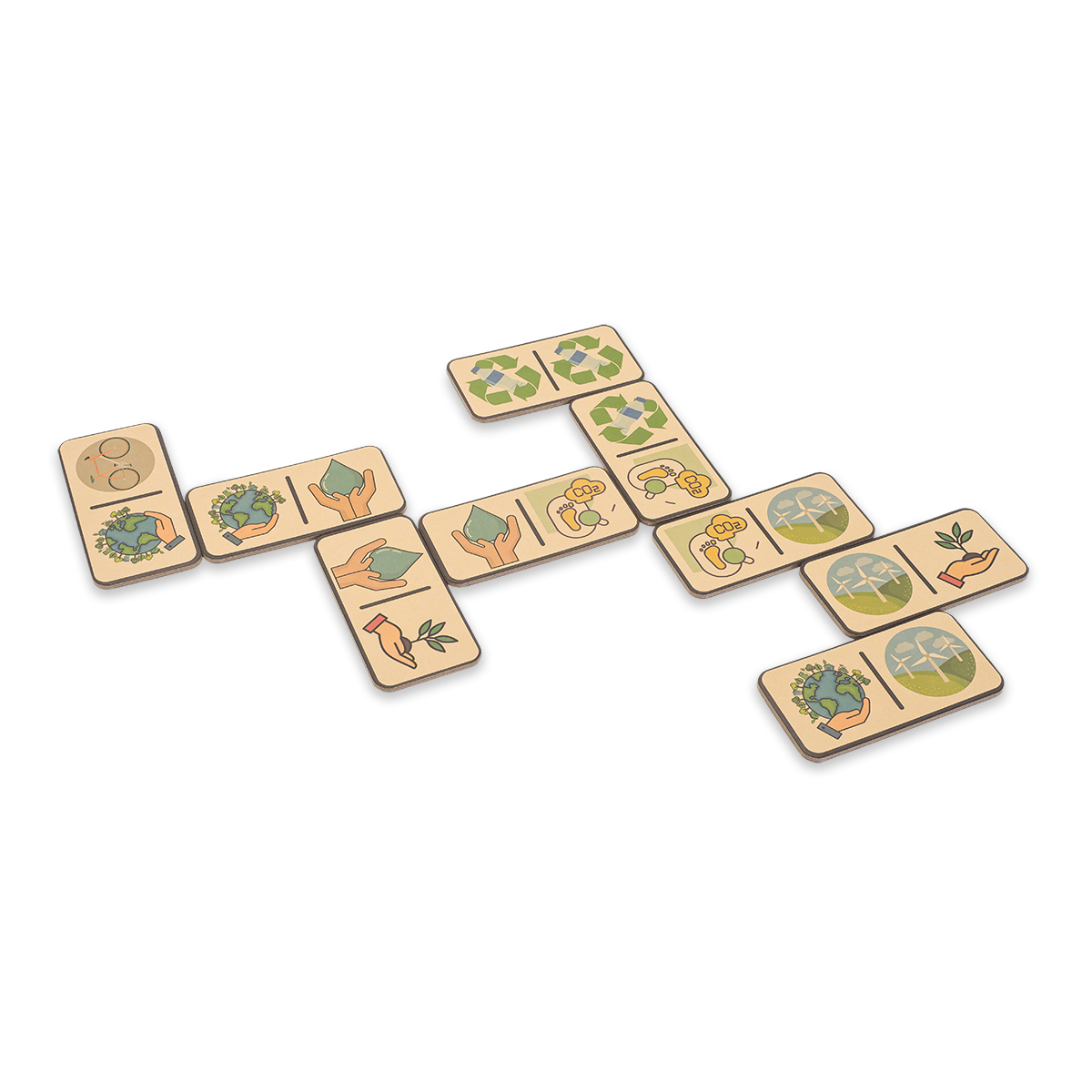 R08845.13 - Ecoworld Domino, beige 