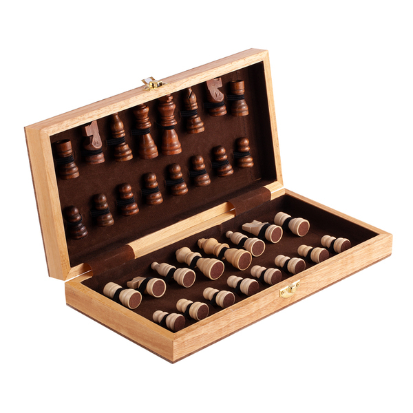 R08854.10 - Wooden chess, brown 