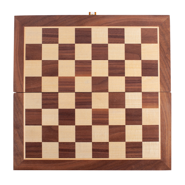 R08854.10 - Wooden chess, brown 
