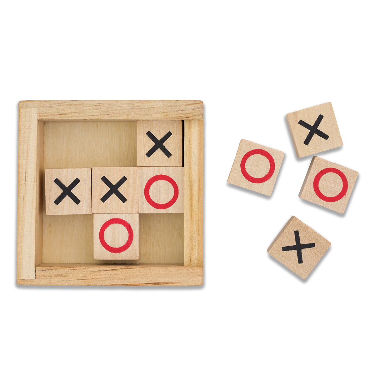 R08864.13 - Tic Tac Toe game, beige 
