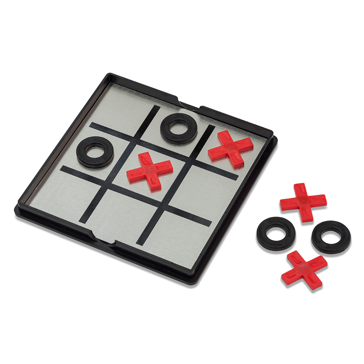 R08865.02 - Magnetic tic tac toe game, black 
