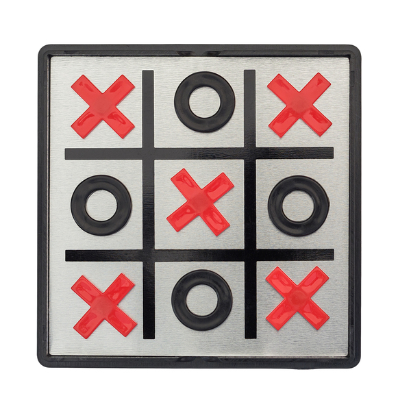 R08865.02 - Magnetic tic tac toe game, black 