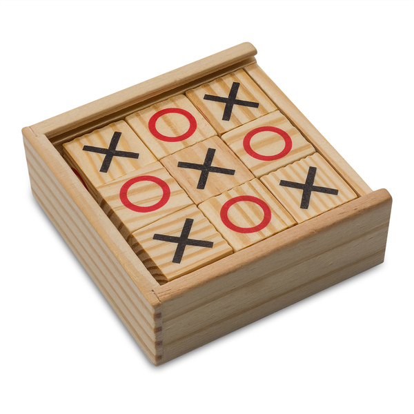 R08869.13 - Duel Tic Tac Toe game, beige