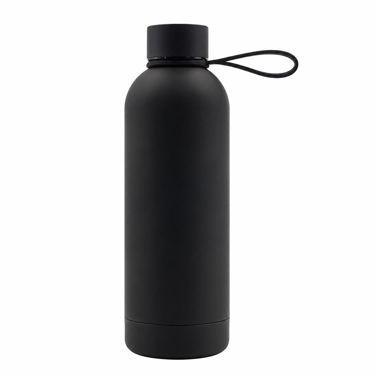 R08993.02 - 500 ml Mendoza Duo thermal bottle with handle, black