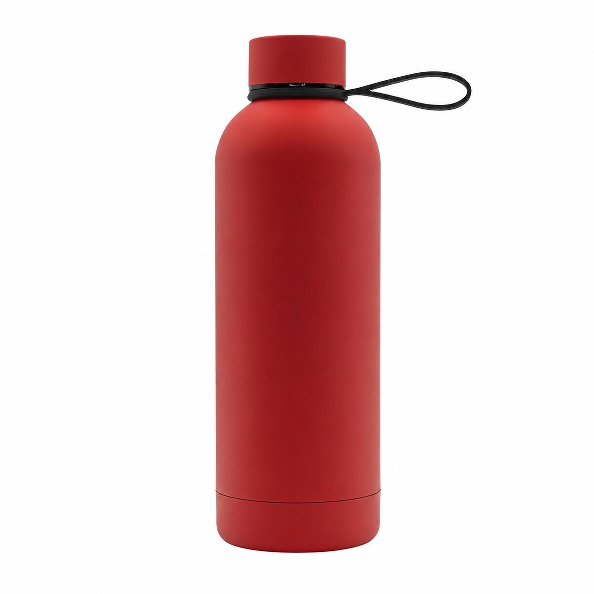 R08993.08 - 500 ml Mendoza Duo thermal bottle with handle, red
