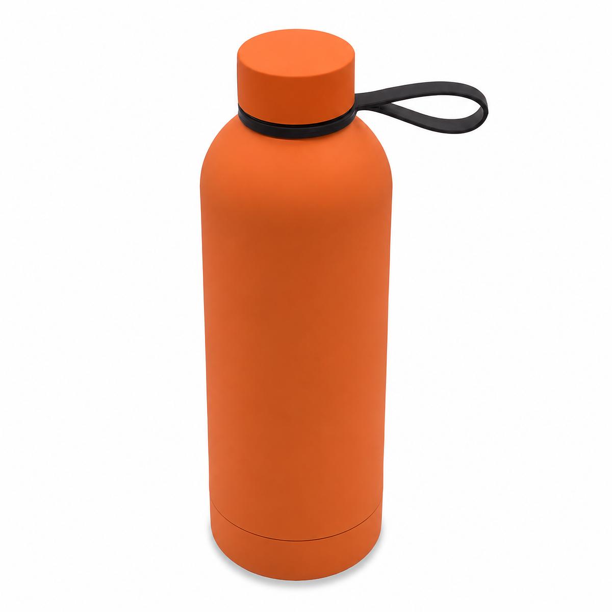 R08993.15 - 500 ml Mendoza Duo thermal bottle with handle, orange